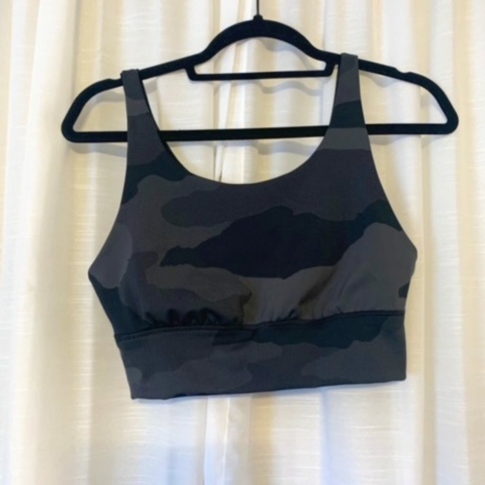 Aerie OFFLINE camo sports bra